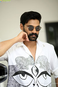 Bellamkonda Sai Sreenivas at Bhairavam Movie Interview