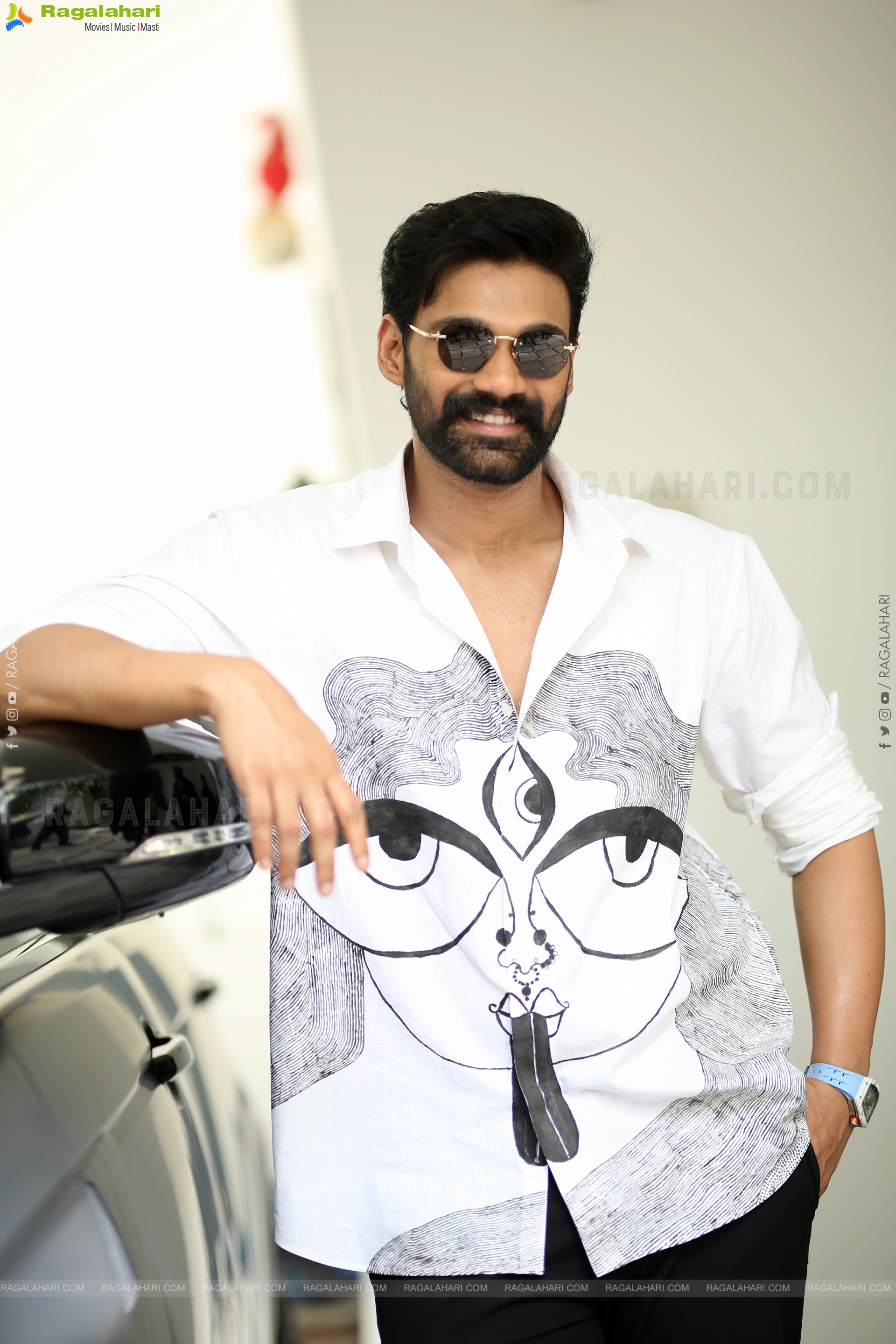 Bellamkonda Sai Sreenivas at Bhairavam Movie Interview, HD Gallery