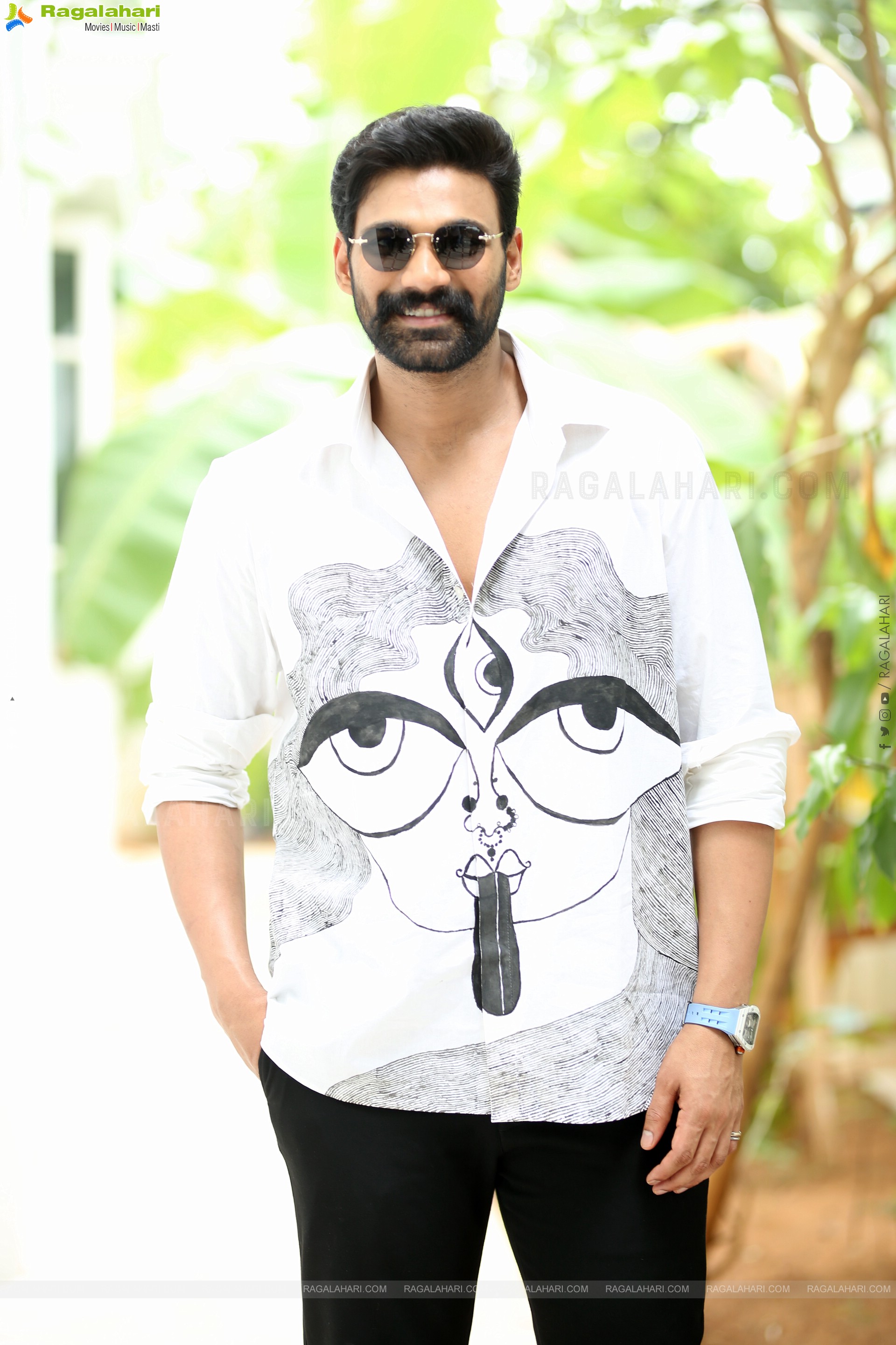 Bellamkonda Sai Sreenivas at Bhairavam Movie Interview, HD Gallery