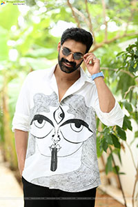 Bellamkonda Sai Sreenivas at Bhairavam Movie Interview