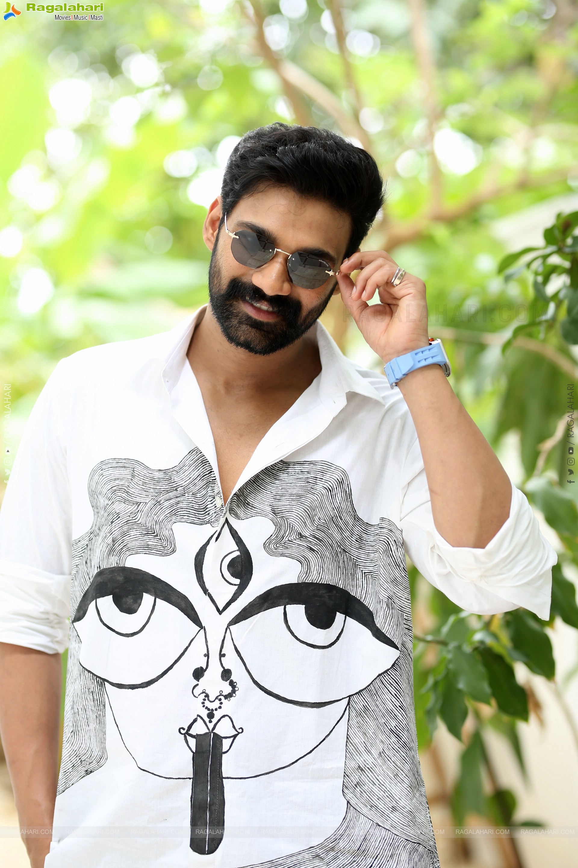 Bellamkonda Sai Sreenivas at Bhairavam Movie Interview, HD Gallery