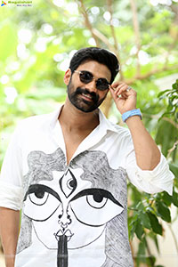 Bellamkonda Sai Sreenivas at Bhairavam Movie Interview