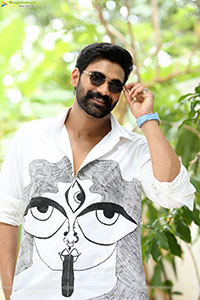 Bellamkonda Sai Sreenivas at Bhairavam Movie Interview