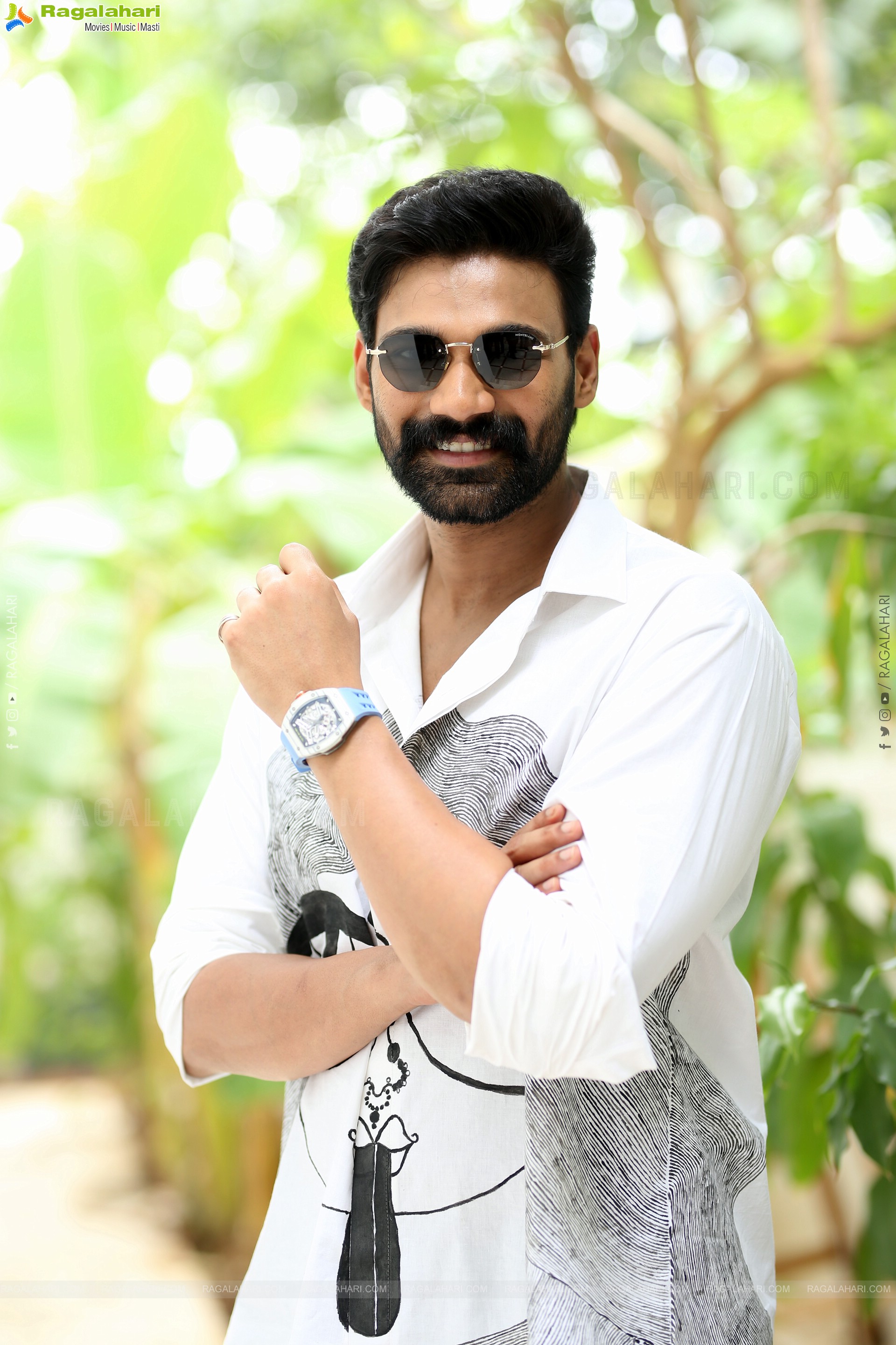 Bellamkonda Sai Sreenivas at Bhairavam Movie Interview, HD Gallery