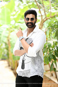 Bellamkonda Sai Sreenivas at Bhairavam Movie Interview