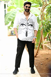 Bellamkonda Sai Sreenivas at Bhairavam Movie Interview