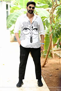 Bellamkonda Sai Sreenivas at Bhairavam Movie Interview