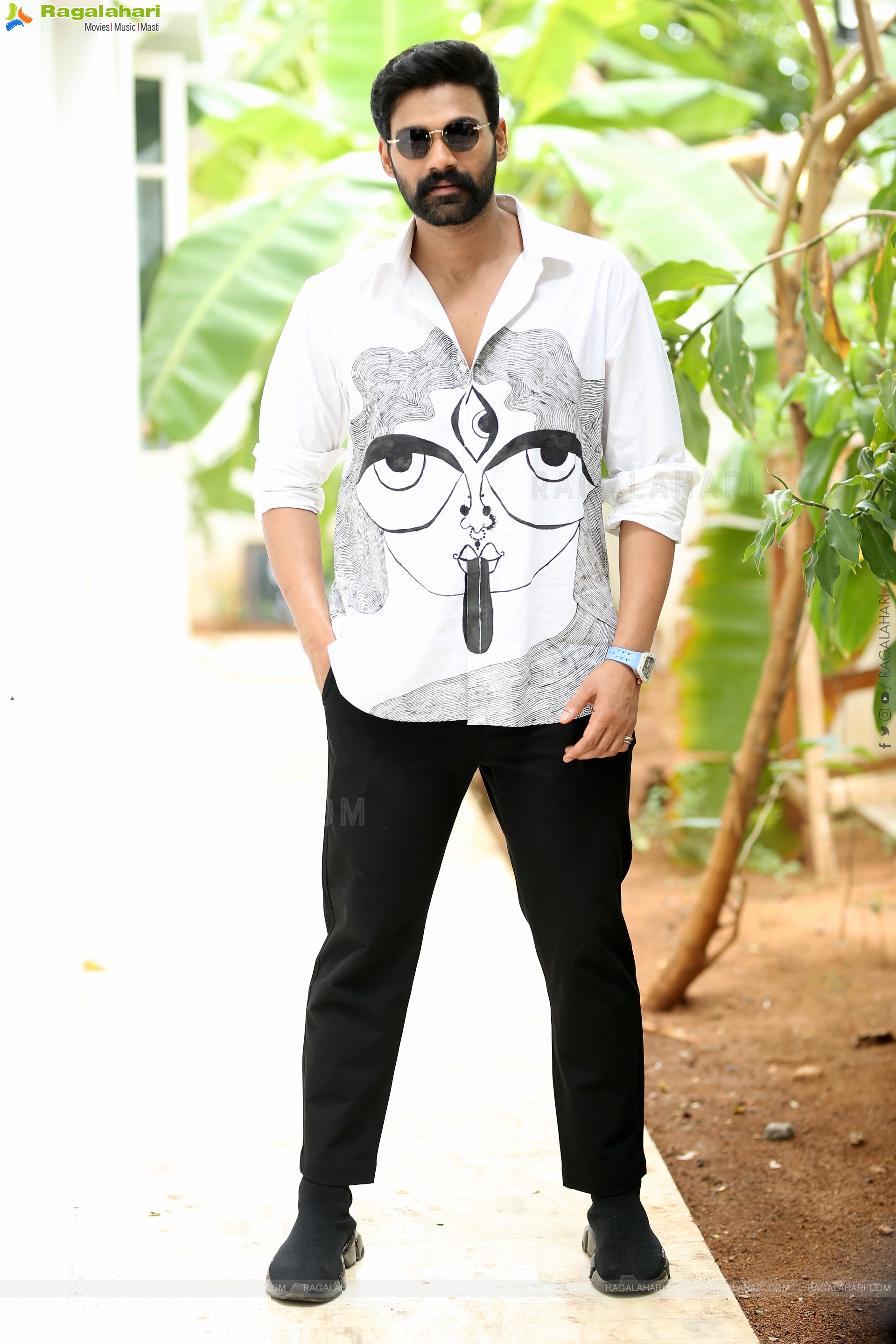 Bellamkonda Sai Sreenivas at Bhairavam Movie Interview, HD Gallery