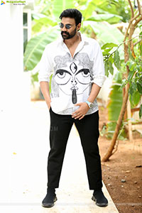 Bellamkonda Sai Sreenivas at Bhairavam Movie Interview