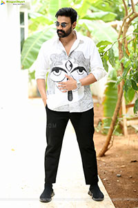 Bellamkonda Sai Sreenivas at Bhairavam Movie Interview