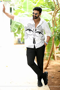 Bellamkonda Sai Sreenivas at Bhairavam Movie Interview