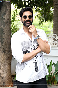 Bellamkonda Sai Sreenivas at Bhairavam Movie Interview