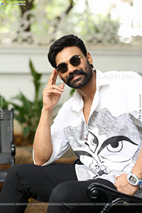 Bellamkonda Sai Sreenivas at Bhairavam Movie Interview