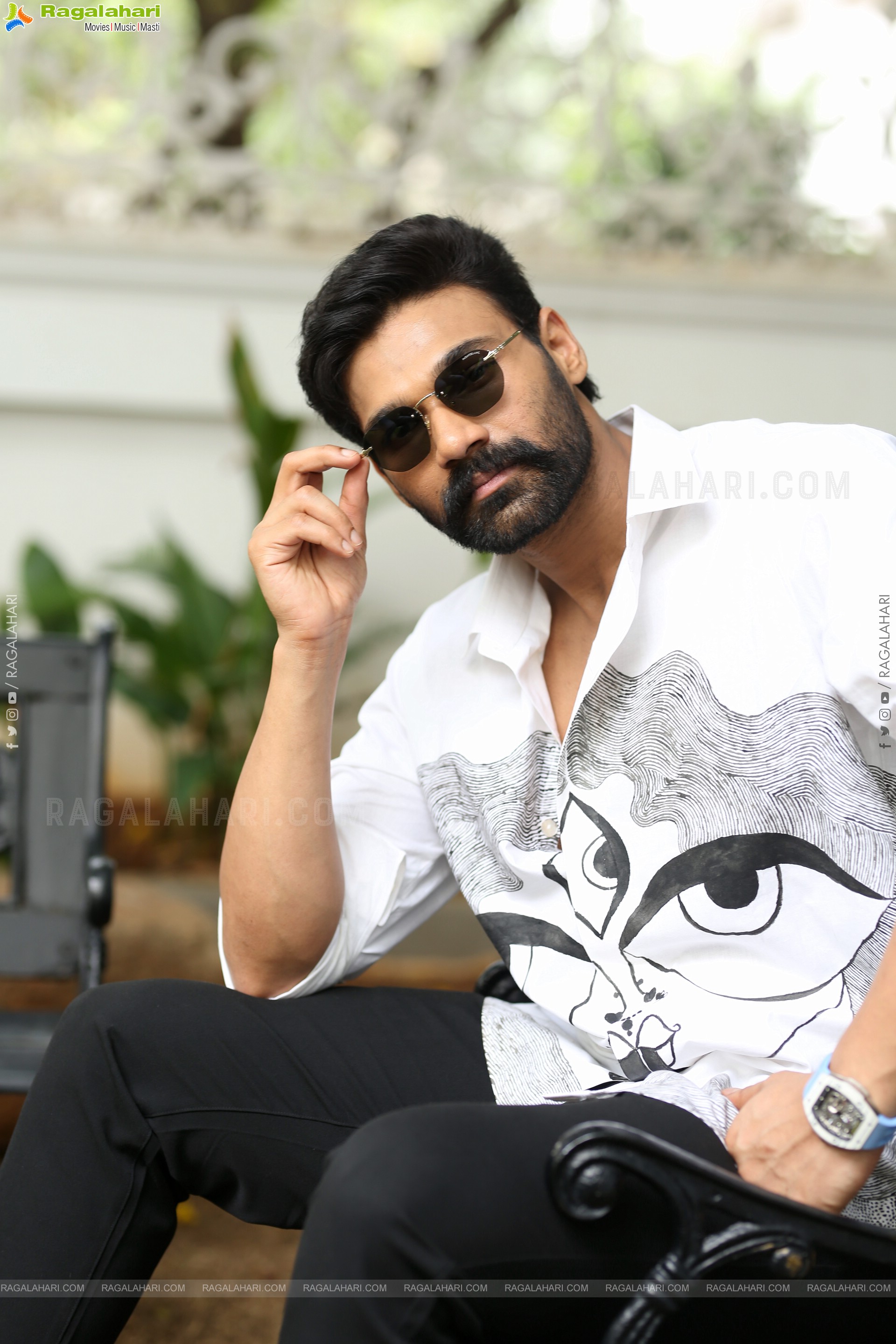 Bellamkonda Sai Sreenivas at Bhairavam Movie Interview, HD Gallery