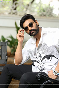 Bellamkonda Sai Sreenivas at Bhairavam Movie Interview