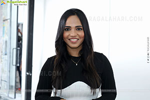 Bhavya Chandrika stills in Black Dress, HD Gallery