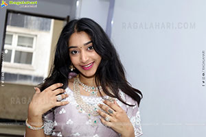 Chandu Charms Stills in Designer Lehenga, HD Gallery