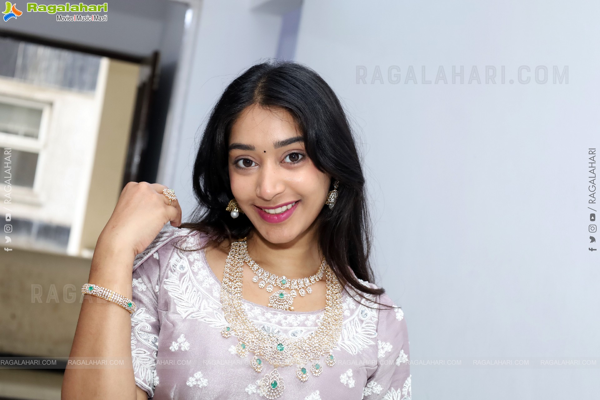 Chandu Charms Stills in Designer Lehenga, HD Gallery