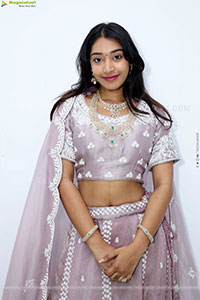 Chandu Charms Stills in Designer Lehenga, HD Gallery