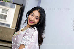 Chandu Charms Stills in Designer Lehenga, HD Gallery