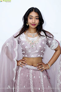 Chandu Charms Stills in Designer Lehenga, HD Gallery