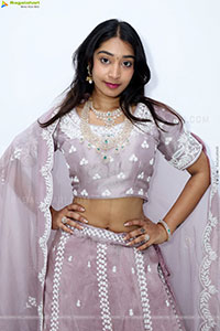 Chandu Charms Stills in Designer Lehenga, HD Gallery