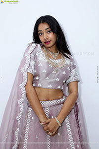Chandu Charms Stills in Designer Lehenga, HD Gallery