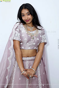 Chandu Charms Stills in Designer Lehenga, HD Gallery