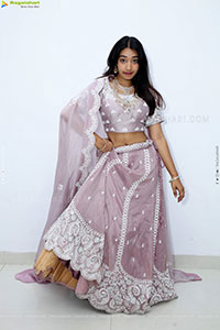 Chandu Charms Stills in Designer Lehenga, HD Gallery
