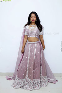Chandu Charms Stills in Designer Lehenga, HD Gallery