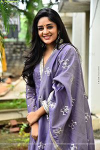 Deepshika at Maargan Movie Trailer Launch Event