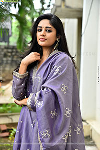 Deepshika at Maargan Movie Trailer Launch Event