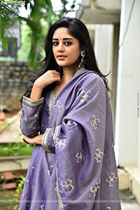 Deepshika at Maargan Movie Trailer Launch Event