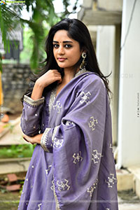 Deepshika at Maargan Movie Trailer Launch Event