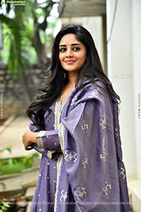 Deepshika at Maargan Movie Trailer Launch Event