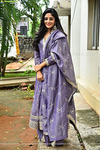 Deepshika at Maargan Movie Trailer Launch Event
