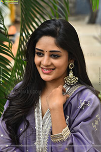 Deepshika at Maargan Movie Trailer Launch Event