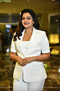 Divya Pillai at Bhairavam Pre Release Event, HD Gallery 