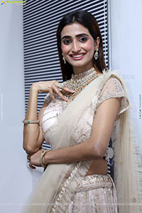 Fasiha Waseem Stills in White Designer Dress, HD Gallery