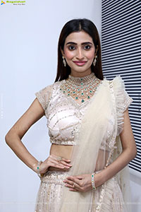 Fasiha Waseem Stills in White Designer Dress, HD Gallery