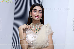 Fasiha Waseem Stills in White Designer Dress, HD Gallery