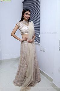 Fasiha Waseem Stills in White Designer Dress, HD Gallery