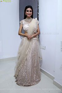 Fasiha Waseem Stills in White Designer Dress, HD Gallery