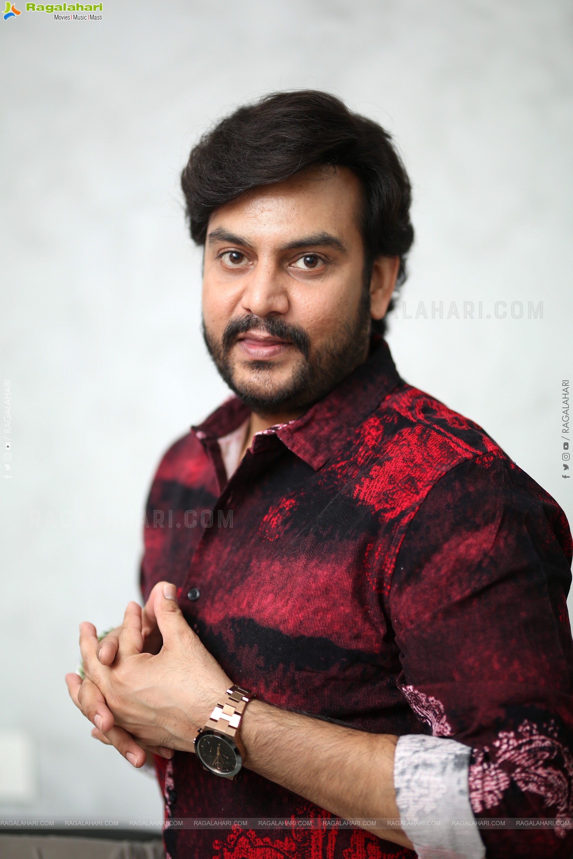 Hero Rupeysh at Shashtipoorthi Movie Interview, HD Gallery