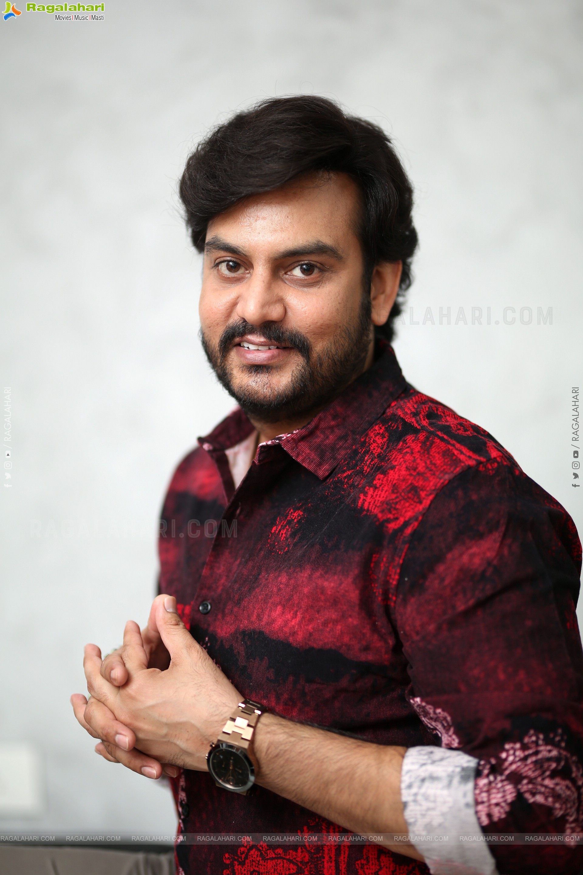 Hero Rupeysh at Shashtipoorthi Movie Interview, HD Gallery