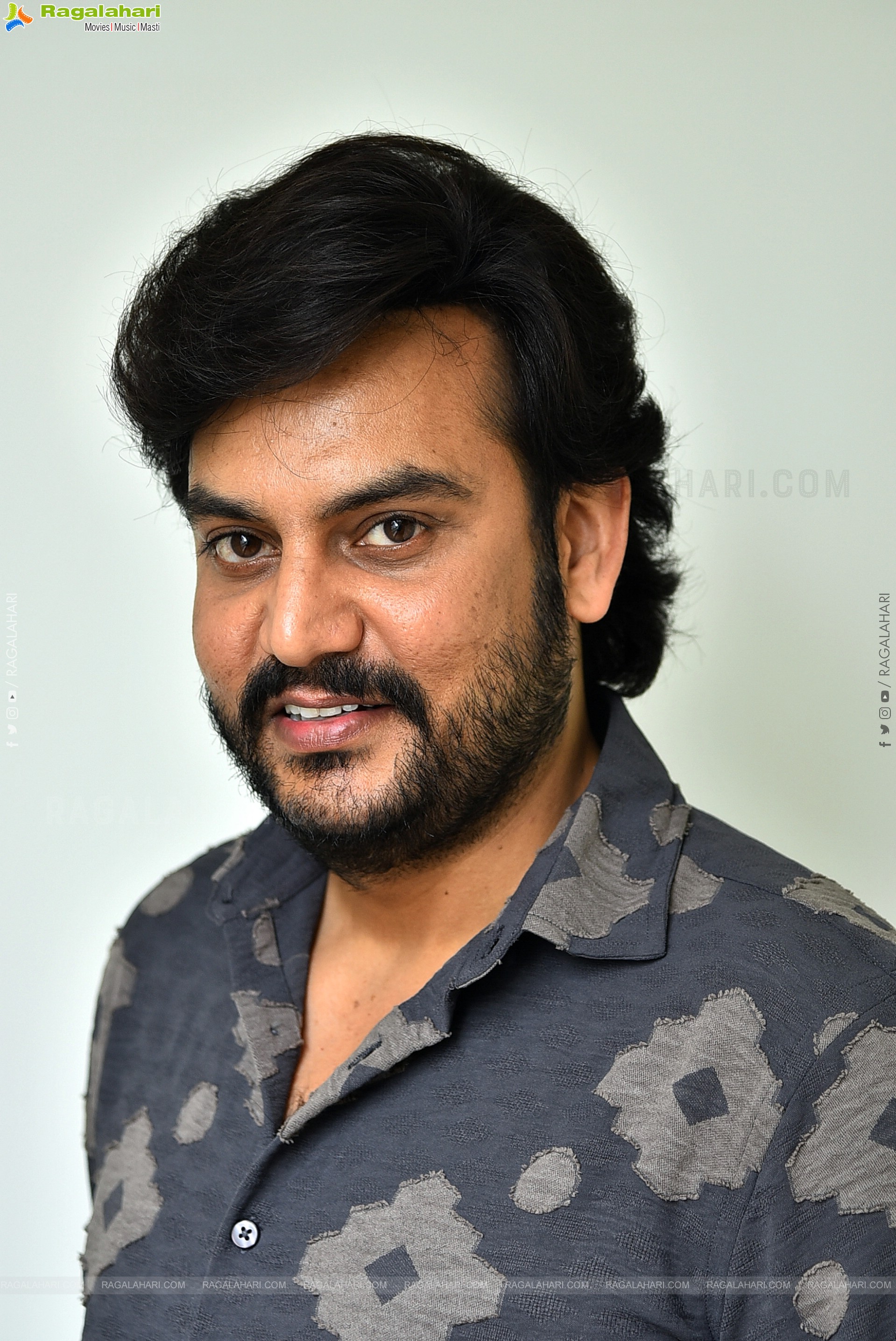 Hero Rupeysh at Shashtipoorthi Movie Interview, HD Gallery