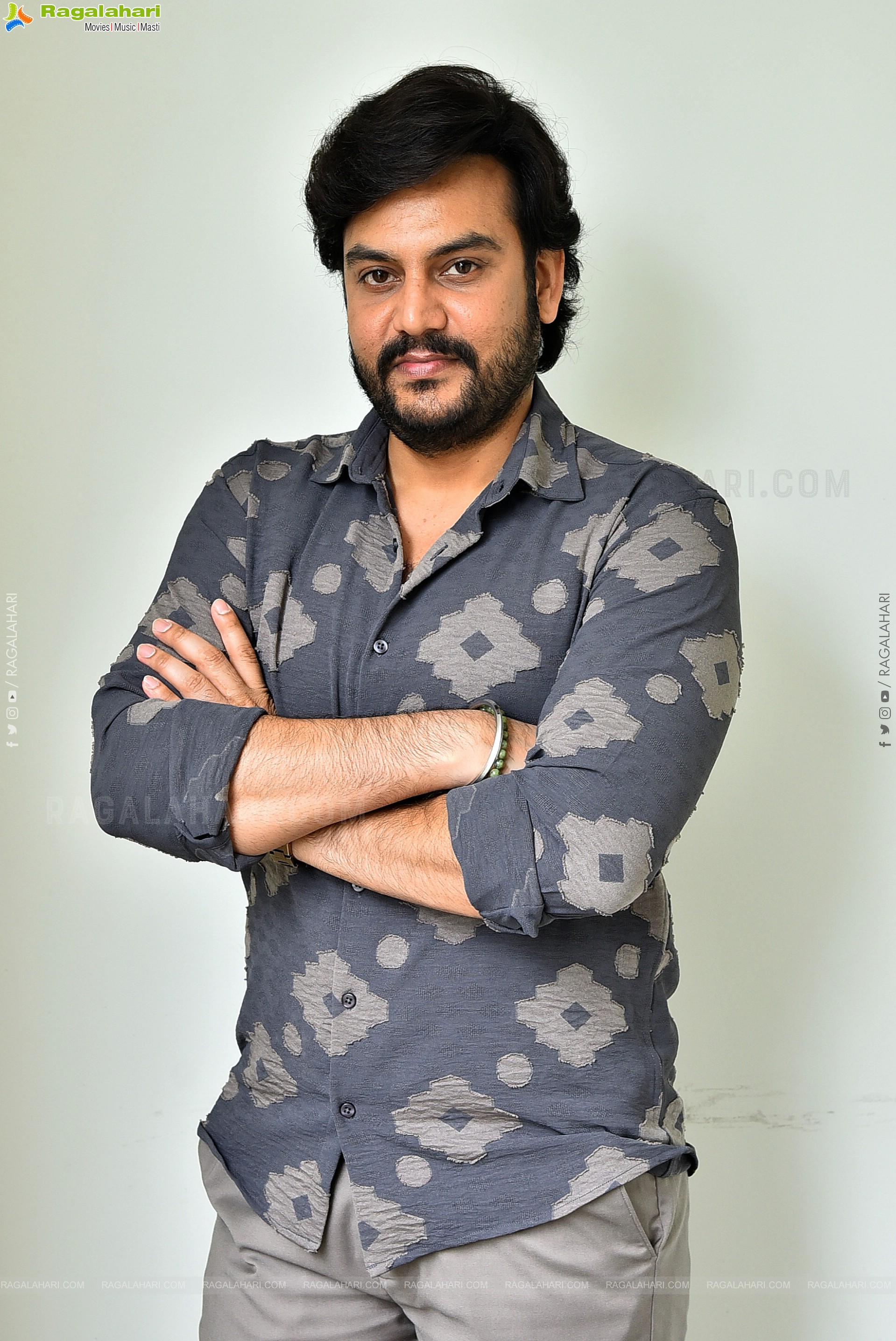 Hero Rupeysh at Shashtipoorthi Movie Interview, HD Gallery