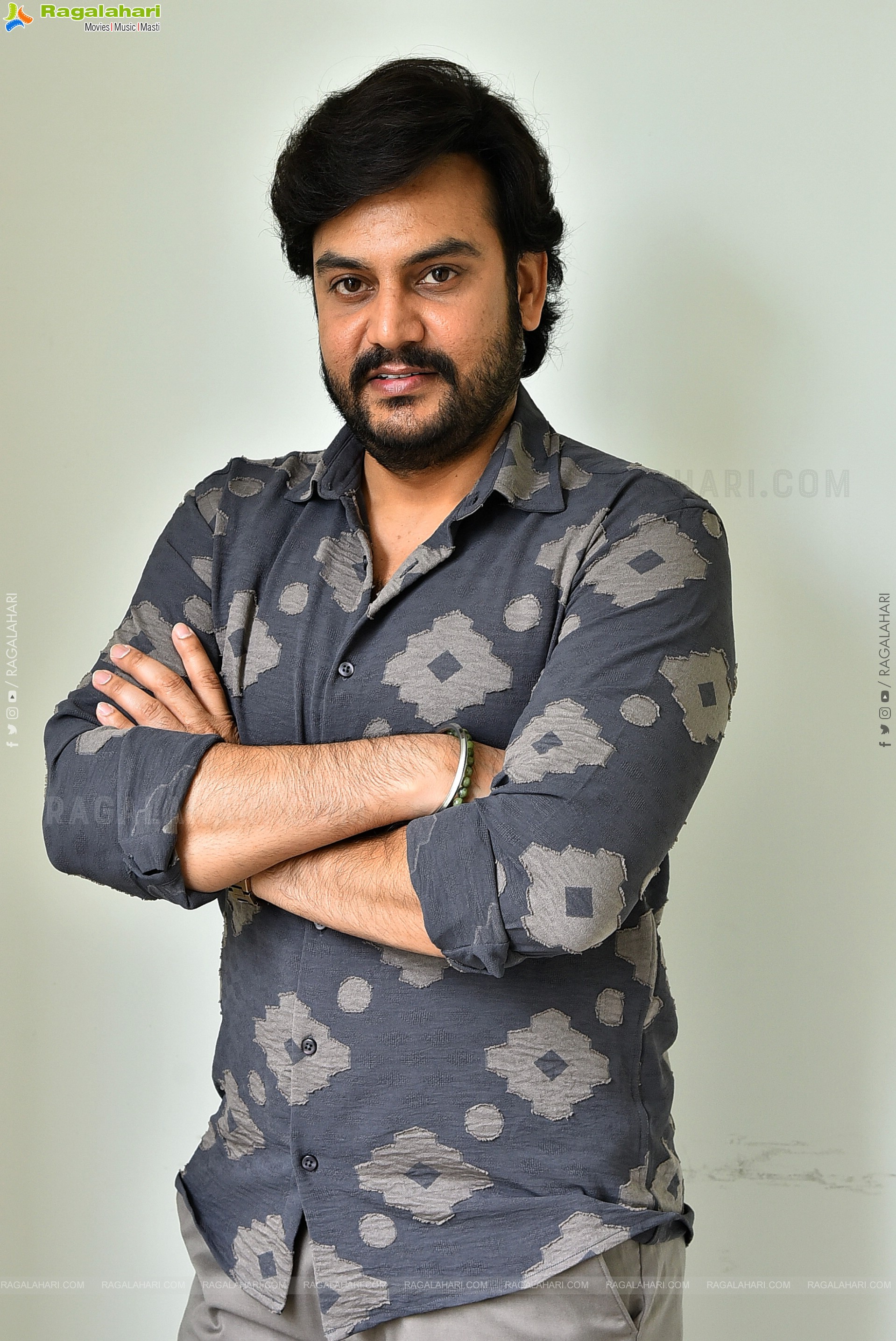 Hero Rupeysh at Shashtipoorthi Movie Interview, HD Gallery