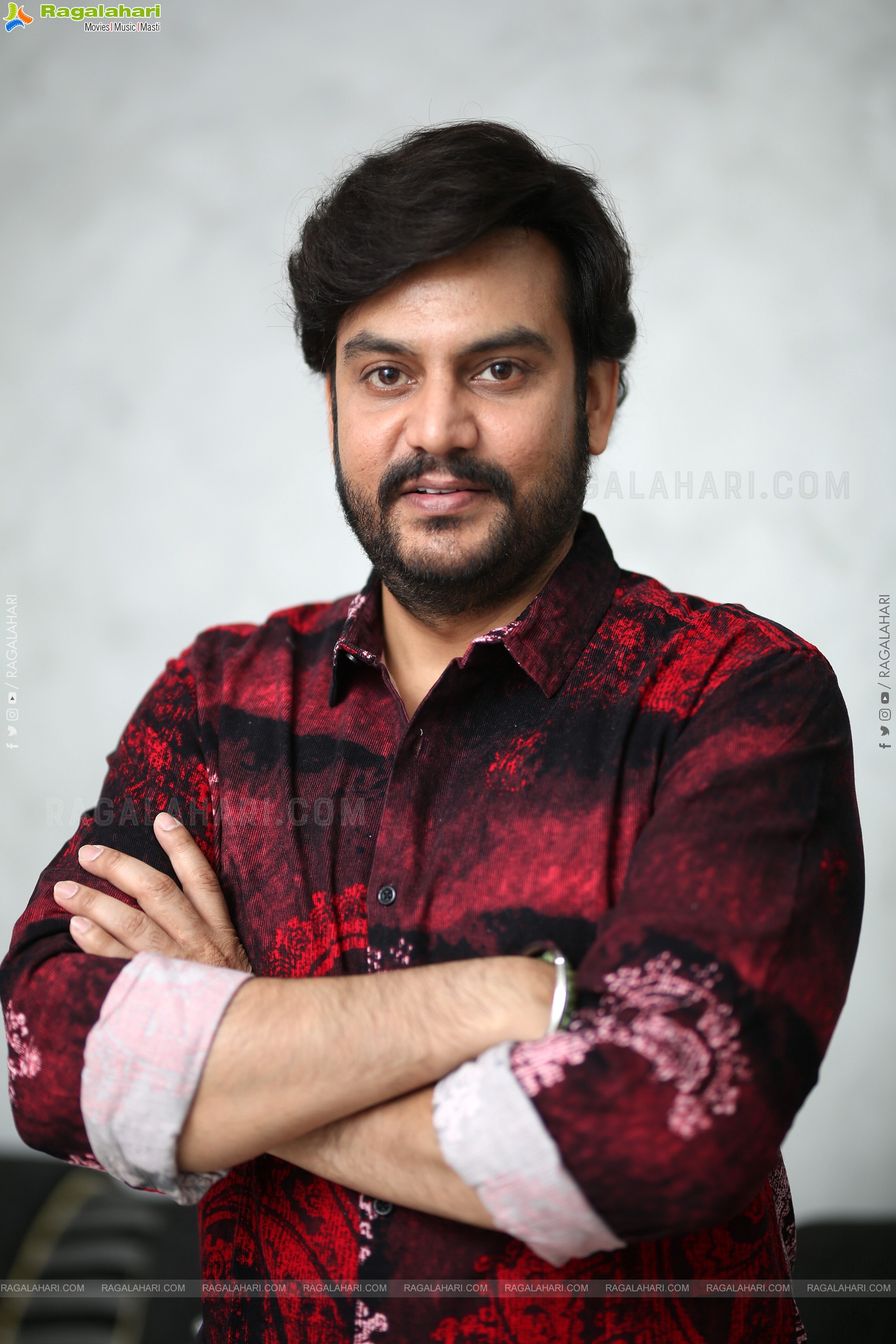 Hero Rupeysh at Shashtipoorthi Movie Interview, HD Gallery