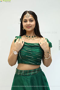 Jabili Jetta stills in Green Designer Dress, HD Gallery